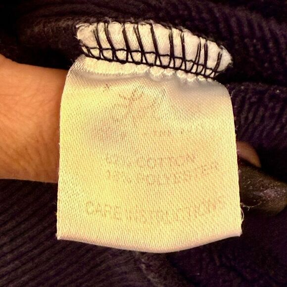 Lola & The Boys Varsity Patch Sweatshirt & Jogger Set in Navy Blue Toddler 2T - Picture 15 of 15